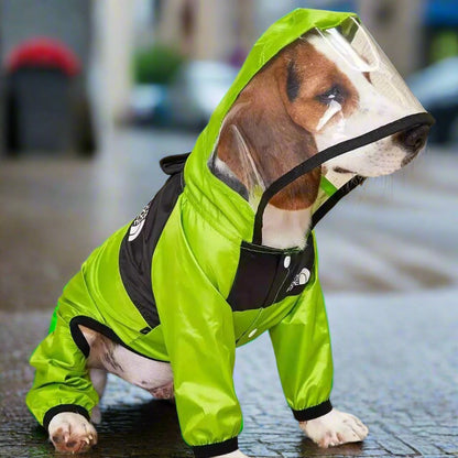 Neon Reflective Raincoat