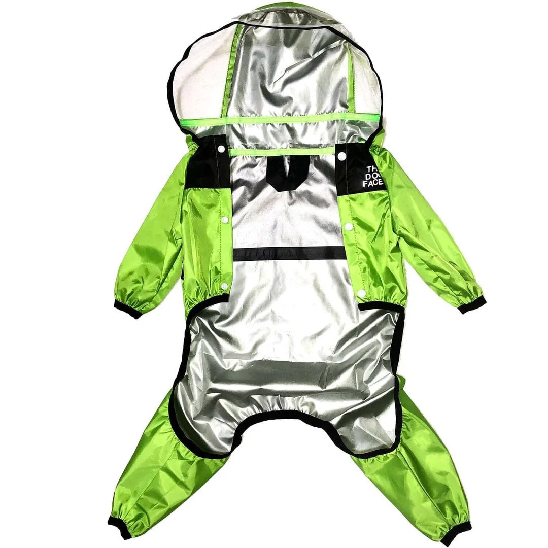 Neon Reflective Raincoat